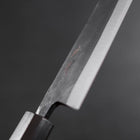 Funayuki Sabaki Blue Steel #2 Kurouchi Ebony Handle 165mm (6.5”)-[Musashi]-[Japanese-Kitchen-Knives]