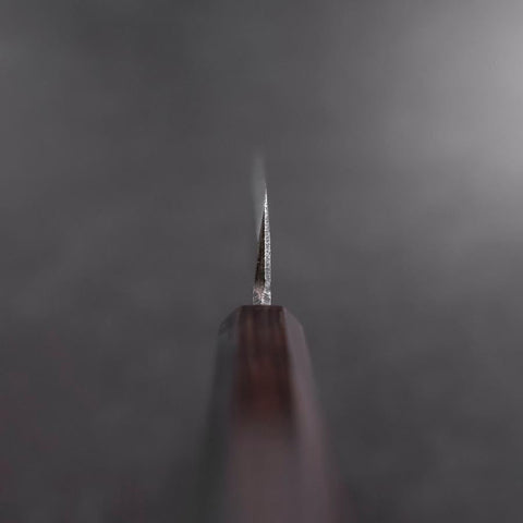 Funayuki Sabaki Blue Steel #2 Kurouchi Ebony Handle 165mm (6.5”)-[Musashi]-[Japanese-Kitchen-Knives]