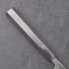 Funayuki Sabaki Blue Super Kurouchi Buffalo Ebony Handle 120mm-[Musashi]-[Japanese-Kitchen-Knives]