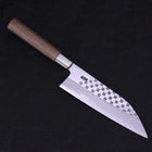 Funayuki Silver Steel #3 Ichimatsu Walnut Handle 165mm-[Musashi]-[Japanese-Kitchen-Knives]