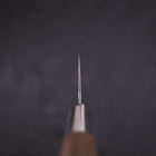 Funayuki Silver Steel #3 Sakura Walnut Handle 165mm-[Musashi]-[Japanese-Kitchen-Knives]