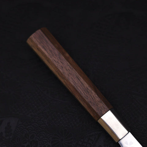 Funayuki Silver Steel #3 Sakura Walnut Handle 165mm-[Musashi]-[Japanese-Kitchen-Knives]