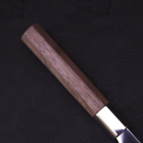 Funayuki Silver Steel #3 Walnut Handle 180mm-[Musashi]-[Japanese-Kitchen-Knives]