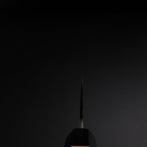 Funayuki White Steel #2 Kurouchi Buffalo Magnolia Handle 150mm-[Musashi]-[Japanese-Kitchen-Knives]