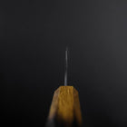 Funayuki White Steel #2 Kurouchi Yaki Urushi Handle 155mm-[Musashi]-[Japanese-Kitchen-Knives]