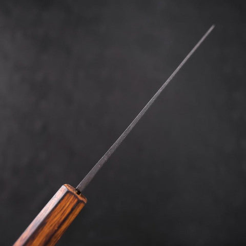 Funayuki White Steel #2 Kurouchi Sumi Urushi Handle 150mm-[Musashi]-[Japanese-Kitchen-Knives]