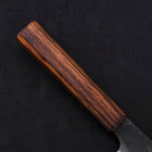 Funayuki White Steel #2 Kurouchi Sumi Urushi Handle 150mm-[Musashi]-[Japanese-Kitchen-Knives]