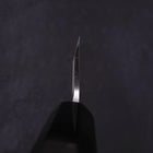 Garasuki Boning Knife White Steel #2 Kasumi Buffalo Ebony Handle 150mm-[Musashi]-[Japanese-Kitchen-Knives]