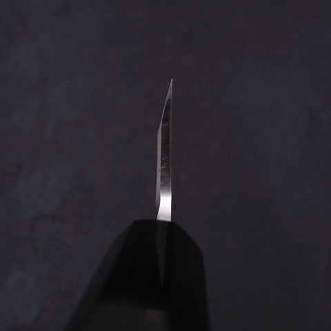 Garasuki Boning Knife White Steel #2 Kasumi Buffalo Ebony Handle 150mm-[Musashi]-[Japanese-Kitchen-Knives]