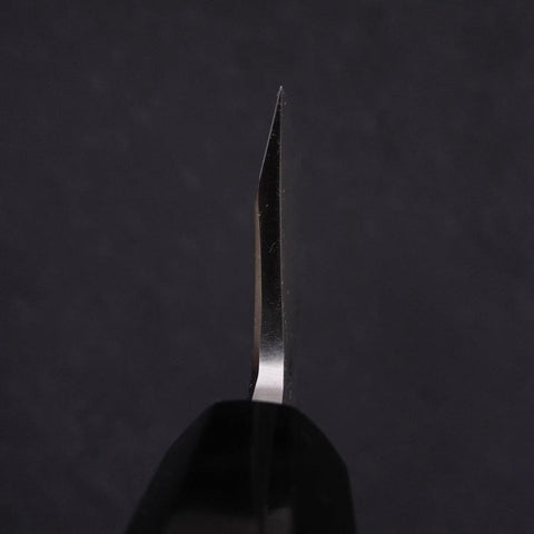 Garasuki Boning Knife White Steel #2 Kasumi Buffalo Ebony Handle 180mm-[Musashi]-[Japanese-Kitchen-Knives]