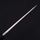 Garasuki Boning Knife White Steel #2 Kasumi Buffalo Ebony Handle 180mm-[Musashi]-[Japanese-Kitchen-Knives]