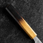 Gyuto 440C Nashiji Damascus Yaki Urushi Handle 210mm (8.3”)-[Musashi]-[Japanese-Kitchen-Knives]