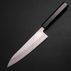 Gyuto 440C Nashiji Mirror Damascus Fire Urushi Handle 180mm (7”)-[Musashi]-[Japanese-Kitchen-Knives]