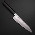 Gyuto 440C Nashiji Mirror Damascus Fire Urushi Handle 180mm-[Musashi]-[Japanese-Kitchen-Knives]