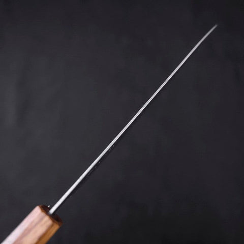Gyuto AUS-10 Mirror Tsuchime Damascus Yaki Urushi Handle 180mm-[Musashi]-[Japanese-Kitchen-Knives]