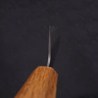 Gyuto AUS-10 Mirror Tsuchime Damascus Yaki Urushi Handle 210mm-[Musashi]-[Japanese-Kitchen-Knives]