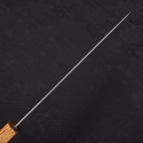 Gyuto AUS-10 Mirror Tsuchime Damascus Yaki Urushi Handle 210mm-[Musashi]-[Japanese-Kitchen-Knives]