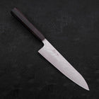 Gyuto AUS-10 Nashiji Damascus Ebony Handle 180mm (7”)-[Musashi]-[Japanese-Kitchen-Knives]