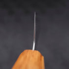 Gyuto AUS-10 Nashiji Damascus Yaki Urushi Handle 210mm-[Musashi]-[Japanese-Kitchen-Knives]