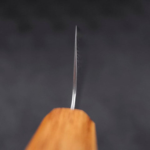 Gyuto AUS-10 Nashiji Damascus Yaki Urushi Handle 210mm-[Musashi]-[Japanese-Kitchen-Knives]