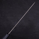 Gyuto AUS-10 Tsuchime Damascus Dark-Blue Urushi Handle 210mm-[Musashi]-[Japanese-Kitchen-Knives]