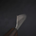 Gyuto AUS-10 Tsuchime Damascus Sumi Urushi Handle 210mm-[Musashi]-[Japanese-Kitchen-Knives]