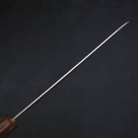 Gyuto AUS-10 Tsuchime Damascus Sumi Urushi Handle 210mm-[Musashi]-[Japanese-Kitchen-Knives]