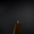 Gyuto AUS-10 Tsuchime Damascus Yaki Urushi Handle 210mm-[Musashi]-[Japanese-Kitchen-Knives]