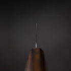 Gyuto AUS-10 Wave Nickel Damascus Sumi Urushi Handle 210mm-[Musashi]-[Japanese-Kitchen-Knives]