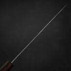 Gyuto AUS-10 Wave Nickel Damascus Sumi Urushi Handle 210mm-[Musashi]-[Japanese-Kitchen-Knives]
