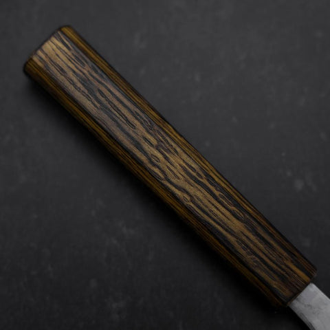 Gyuto AUS-10 Wave Nickel Damascus Sumi Urushi Handle 210mm-[Musashi]-[Japanese-Kitchen-Knives]