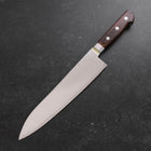 Gyuto AUS-10 Wave Nickel Damascus Western Handle 210mm-[Musashi]-[Japanese-Kitchen-Knives]