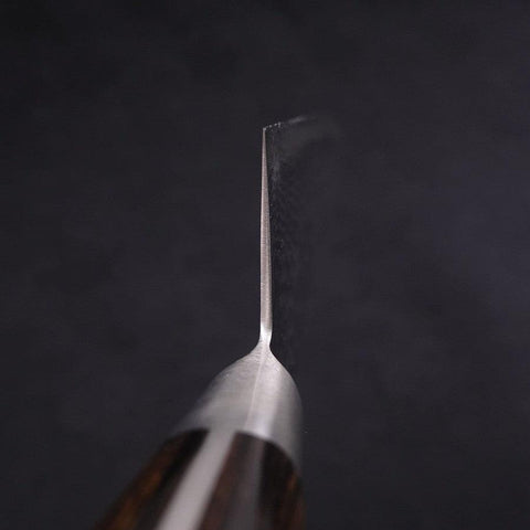 Gyuto AUS-10 Wave Nickel Damascus Western Handle 240mm-[Musashi]-[Japanese-Kitchen-Knives]