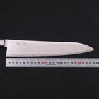 Gyuto AUS-10 Wave Nickel Damascus Western Handle 240mm-[Musashi]-[Japanese-Kitchen-Knives]