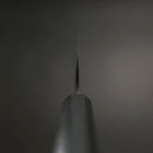 Gyuto Blue Steel #1 Kurouchi Dark Blue Urushi Handle 170mm-[Musashi]-[Japanese-Kitchen-Knives]