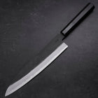 Gyuto Blue Steel #2 Chokin Kurouchi Dragon Buffalo Ebony Handle 240mm (9.4”)-[Musashi]-[Japanese-Kitchen-Knives]