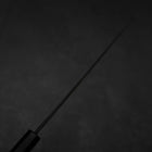 Gyuto Blue Steel #2 Kurouchi Chokin Crane Buffalo Ebony Handle 210mm (8.3”)-[Musashi]-[Japanese-Kitchen-Knives]