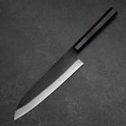 Gyuto Blue Steel #2 Kurouchi Chokin Dragon Buffalo Ebony Handle 210mm-[Musashi]-[Japanese-Kitchen-Knives]