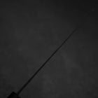 Gyuto Blue Steel #2 Kurouchi Chokin Hannya Buffalo Ebony Handle 210mm (8.3”)-[Musashi]-[Japanese-Kitchen-Knives]