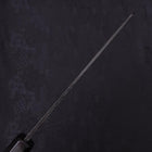 Gyuto Blue Super Kurouchi Buffalo Ebony Handle 180mm-[Musashi]-[Japanese-Kitchen-Knives]