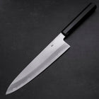 Gyuto Blue Steel #1 Kasumi Buffalo Ebony Handle 240mm-[Musashi]-[Japanese-Kitchen-Knives]