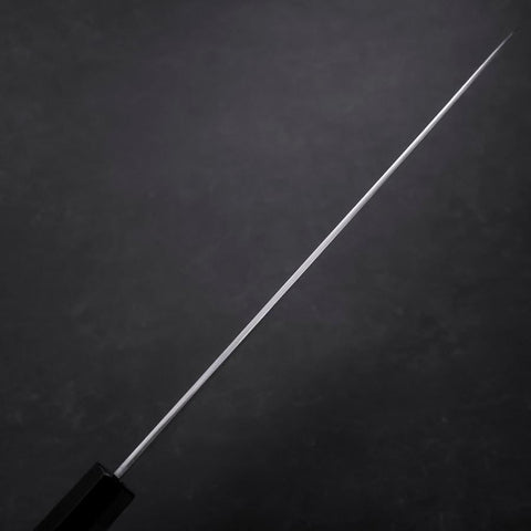 Gyuto Blue Steel #1 Kasumi Buffalo Ebony Handle 240mm-[Musashi]-[Japanese-Kitchen-Knives]