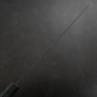 Gyuto Blue Steel #1 Kurouchi Dark Blue Urushi Handle 240mm-[Musashi]-[Japanese-Kitchen-Knives]