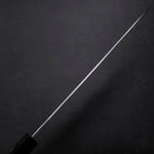 Gyuto Blue Steel #1 Suminagashi Buffalo Ebony Handle 240mm-[Musashi]-[Japanese-Kitchen-Knives]