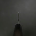 Gyuto Blue Steel #2 Kurouchi Buffalo Ebony Handle 210mm-[Musashi]-[Japanese-Kitchen-Knives]