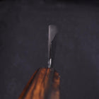 Gyuto Blue Steel #2 Kurouchi Sumi Urushi Handle 210mm-[Musashi]-[Japanese-Kitchen-Knives]