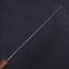 Gyuto Blue Steel #2 Kurouchi Sumi Urushi Handle 210mm-[Musashi]-[Japanese-Kitchen-Knives]