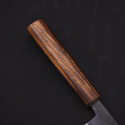 Gyuto Blue Steel #2 Kurouchi Sumi Urushi Handle 210mm-[Musashi]-[Japanese-Kitchen-Knives]