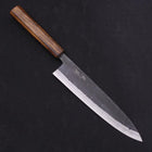 Gyuto Blue Steel #2 Kurouchi Sumi Urushi Handle 210mm-[Musashi]-[Japanese-Kitchen-Knives]
