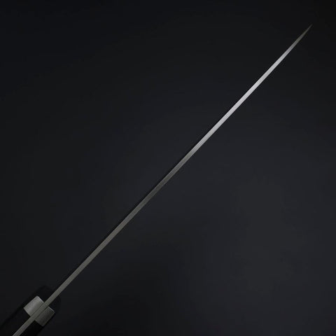 Gyuto Chromax Polished Black Western Handle 180mm (7”)-[Musashi]-[Japanese-Kitchen-Knives]